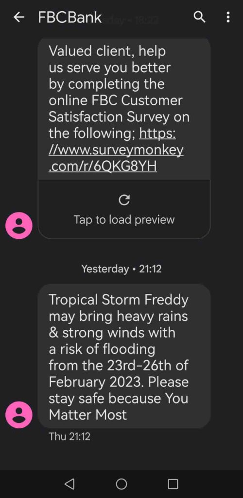 tropical storm Freddy may bring heavy rains and strong winds