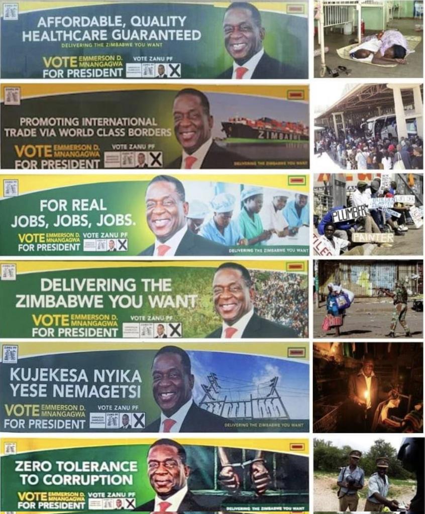 Zimbabwe election promises