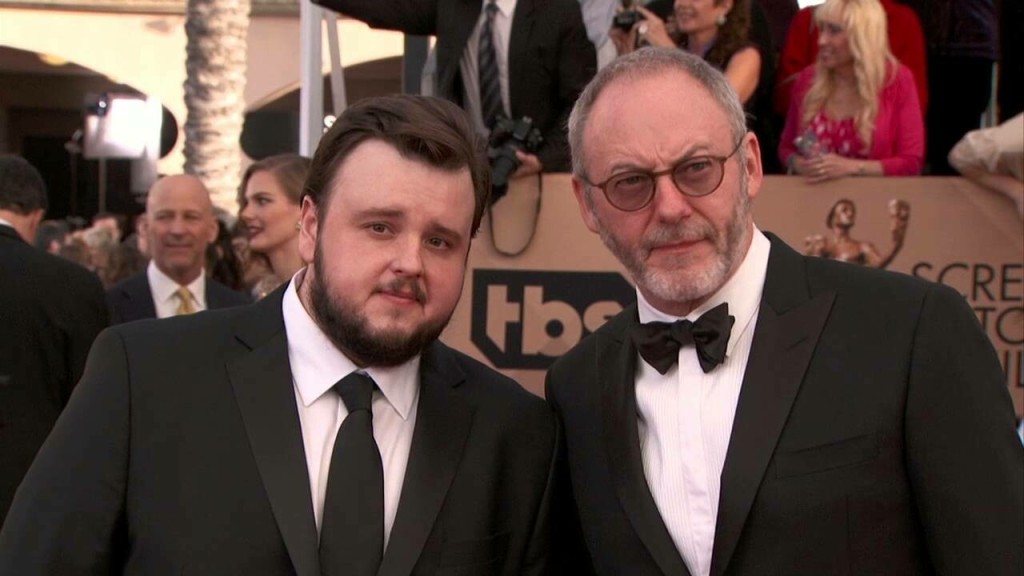 John Bradley and Liam Cunningham, stars from Game of Thrones in 3 Body Problem